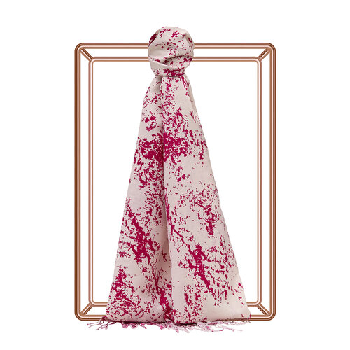 mermer desen beyaz fuşya